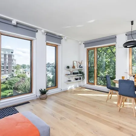 דירה Superapart Okrzei 2, Urban Oasis With Views *